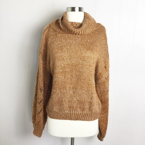 Tillys Full Tilt Cowl Neck Sweater Size M - Picture 5 of 5